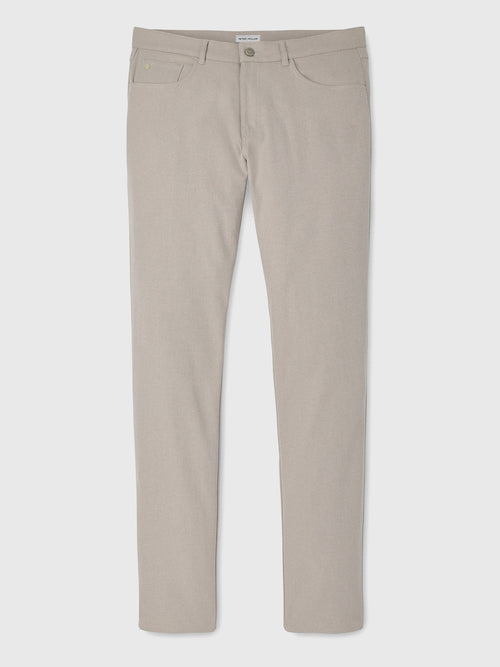 Peter Millar Crown Sport Men's EB66 Mélange Performance Five-Pocket Pant