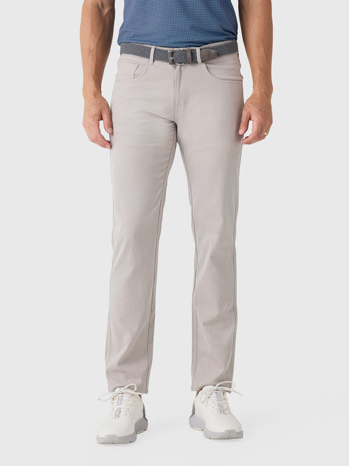 Peter Millar Crown Sport Men's EB66 Mélange Performance Five-Pocket Pant