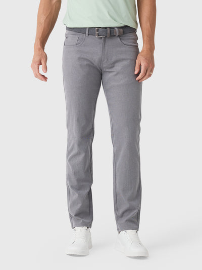 Peter Millar Crown Sport Men's EB66 Mélange Performance Five-Pocket Pant - Saint Bernard