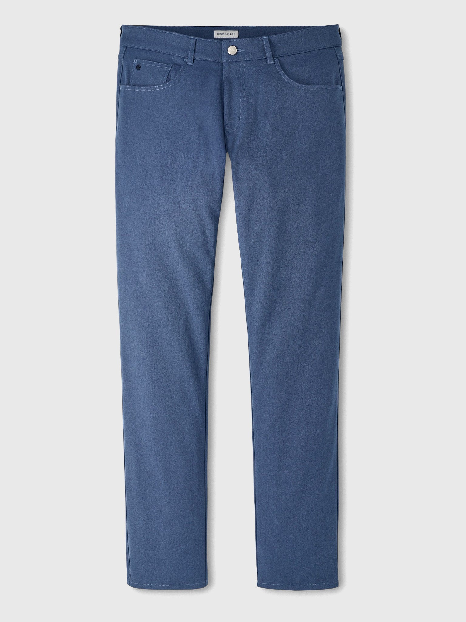 Peter Millar Crown Sport Men's EB66 Mélange Performance Five-Pocket Pant - Saint Bernard