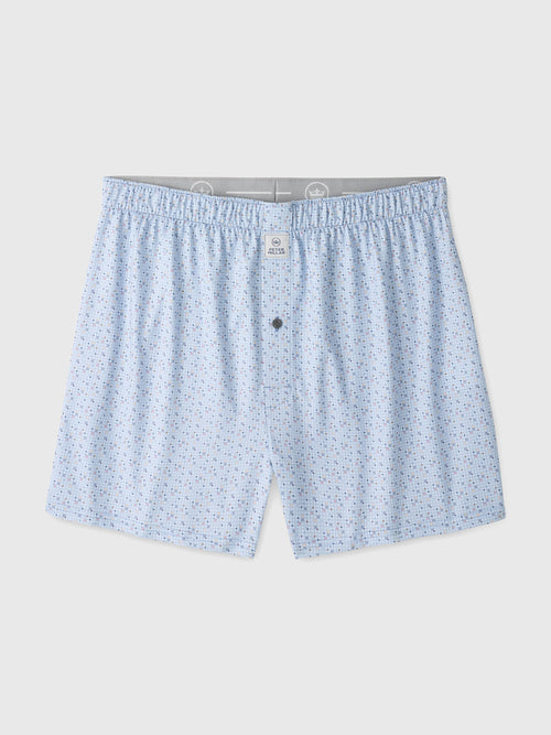 Peter Millar Crown Sport Men's Rivington Performance Boxer Short