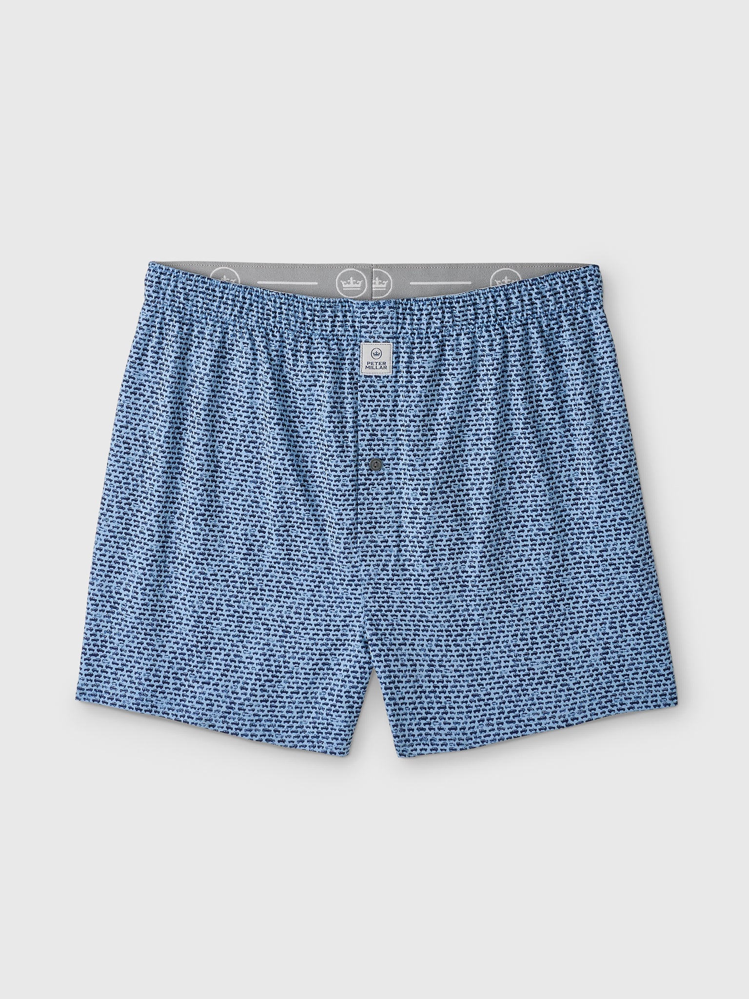 Peter Millar Crown Sport Men's Off-Road Performance Boxer Short - Saint Bernard