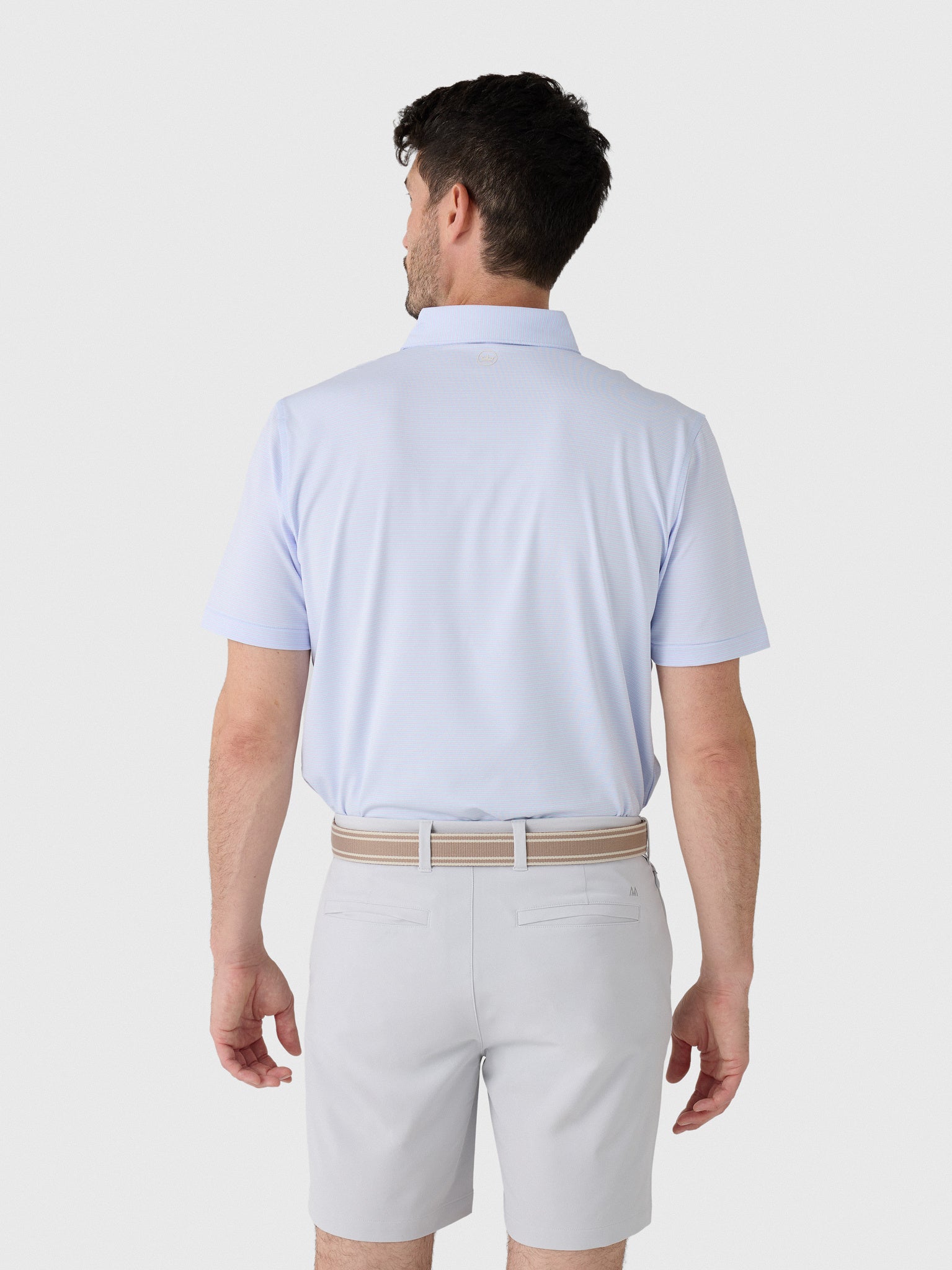 Peter Millar Crown Sport Men's Wynn Performance Jersey Polo - Saint Bernard