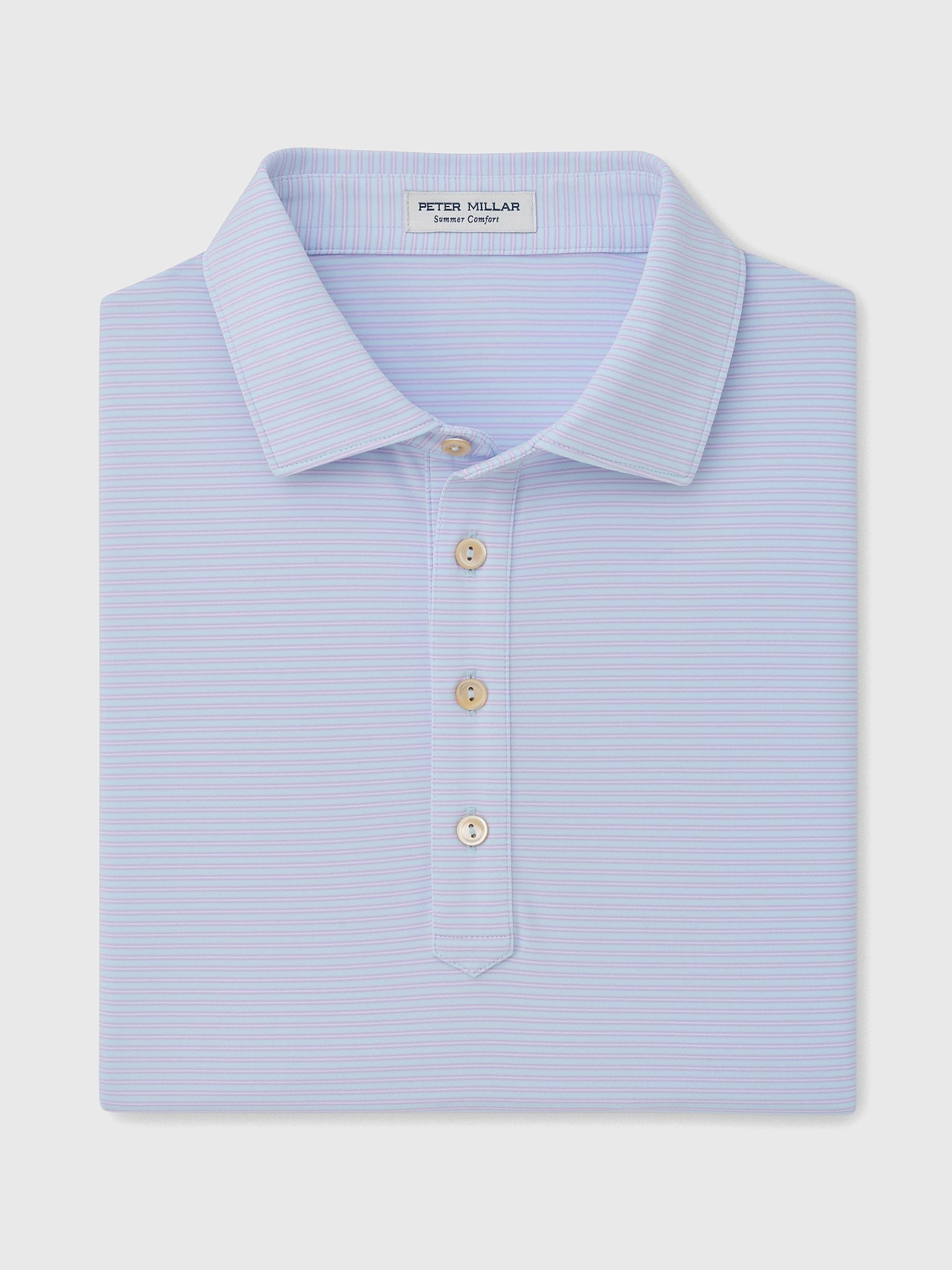 Peter Millar Crown Sport Men's Wynn Performance Jersey Polo - Saint Bernard