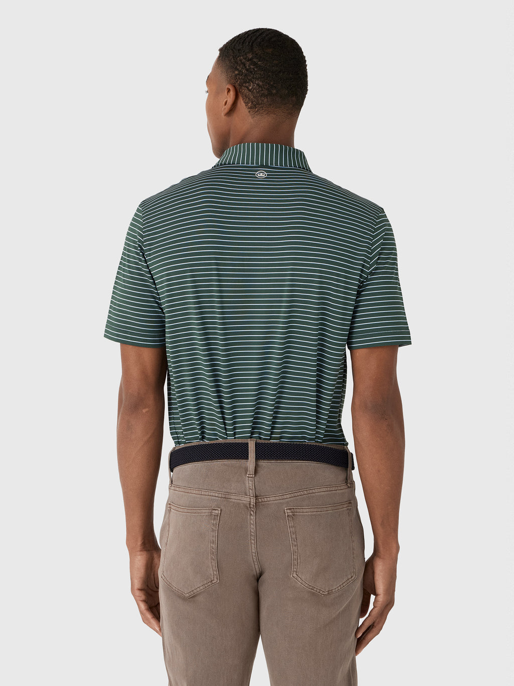 Peter Millar Crown Sport Men's Oaks Performance Jersey Polo - Saint Bernard