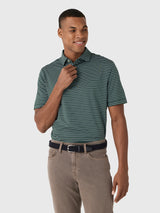 Peter Millar Crown Sport Men's Oaks Performance Jersey Polo - Saint Bernard