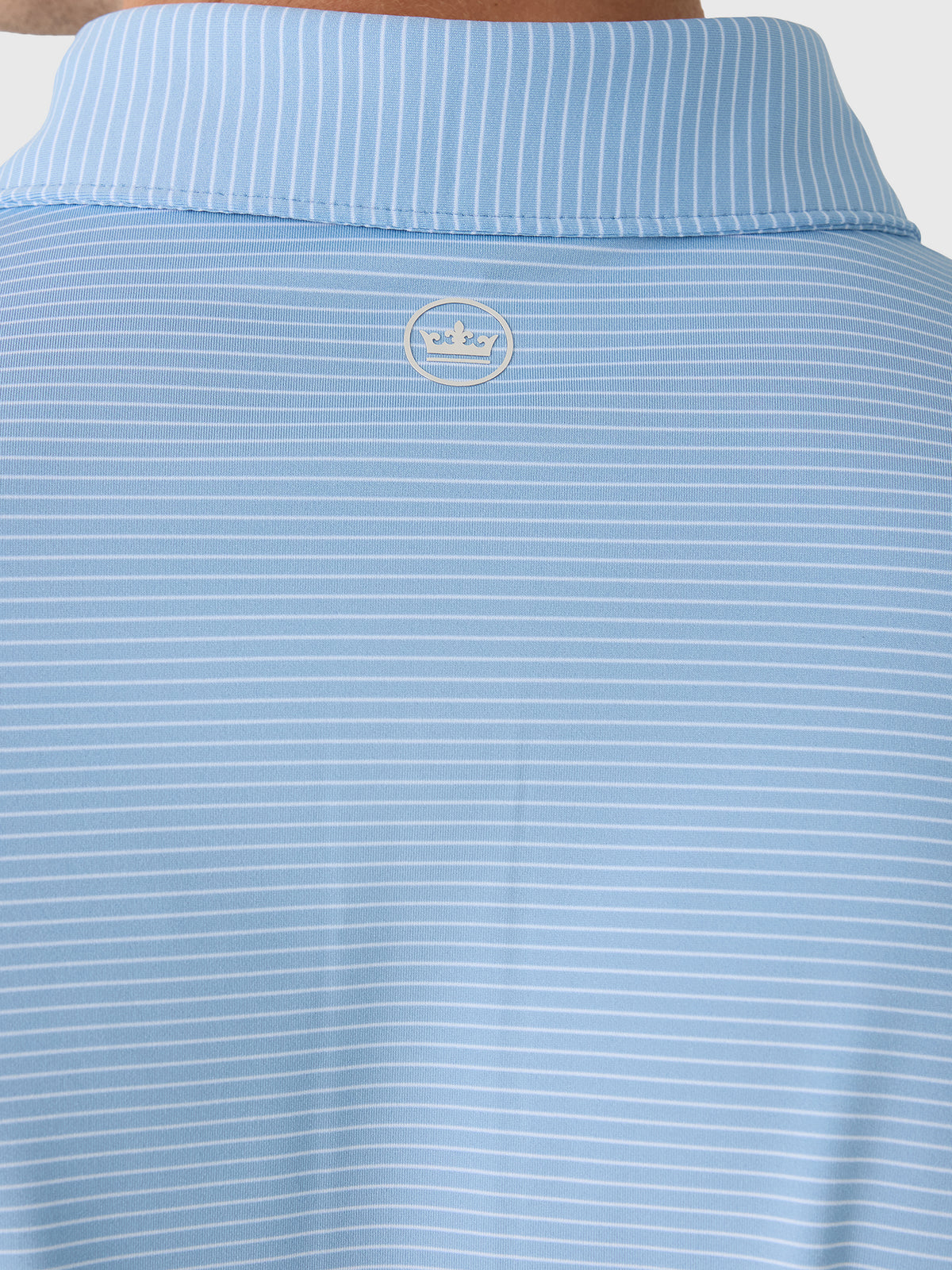 Peter Millar Crown Sport Men's Wade Performance Jersey Polo - Saint Bernard