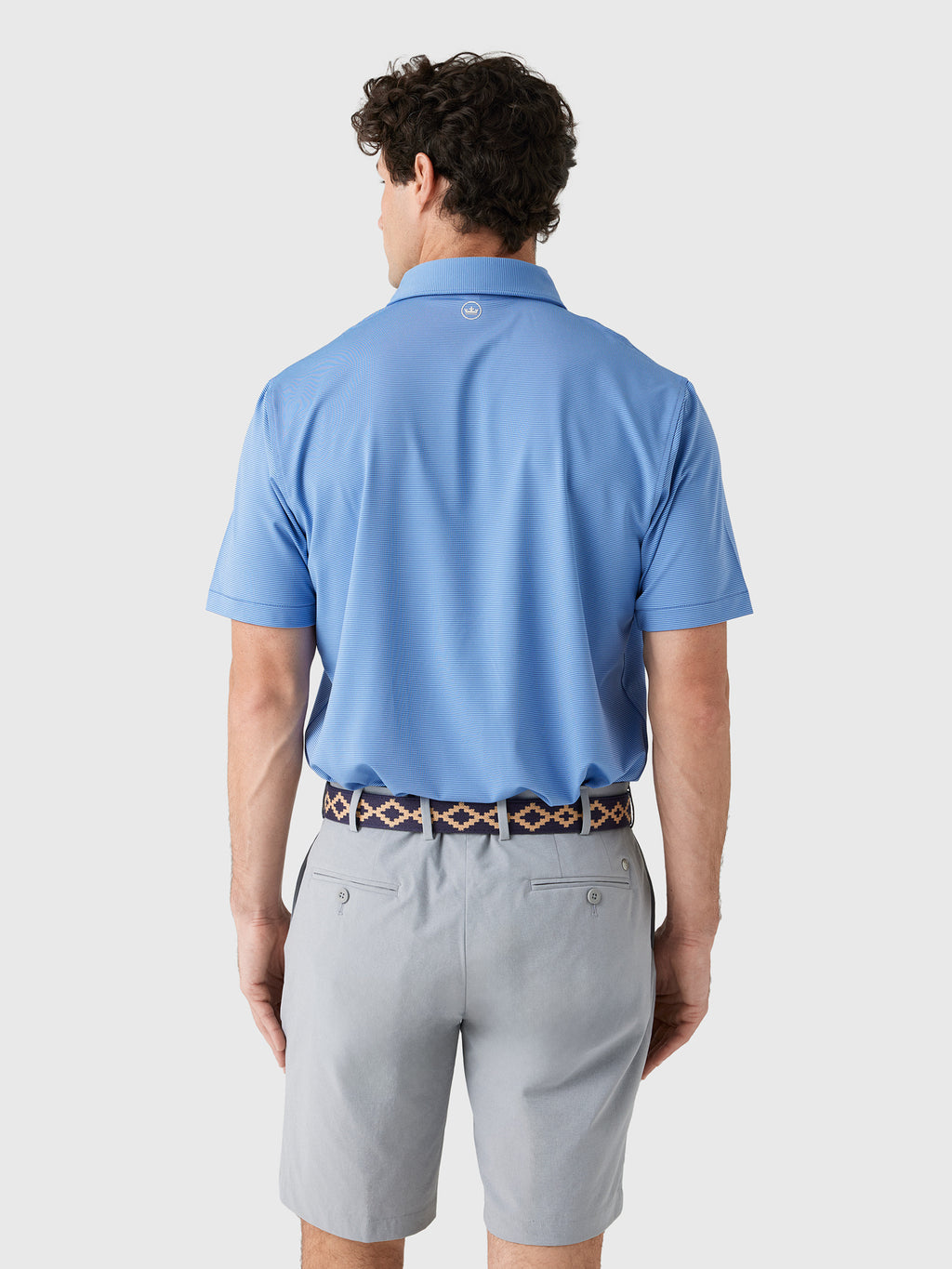 Peter Millar Crown Sport Men's Jubilee Performance Jersey Polo - Saint Bernard