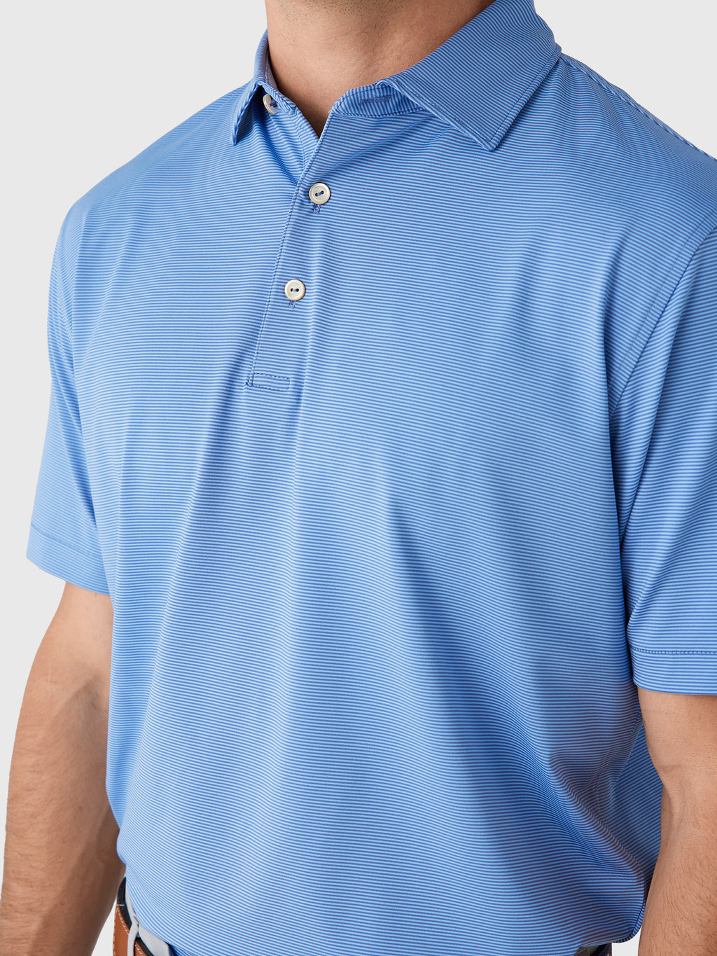 Peter Millar Crown Sport Men's Jubilee Performance Jersey Polo - Saint Bernard