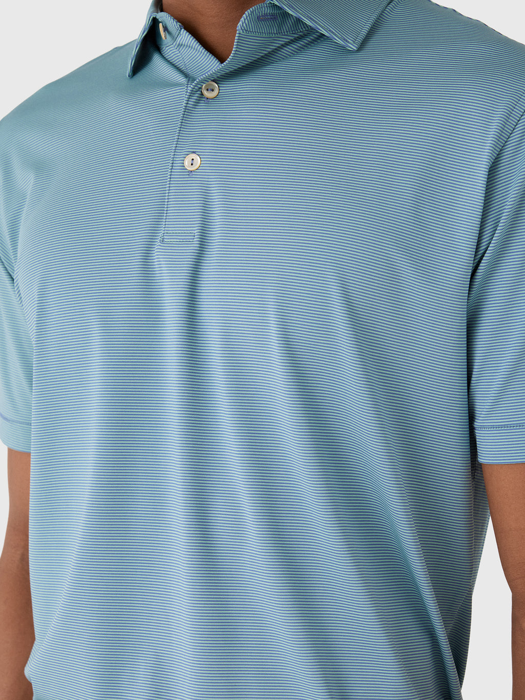 Peter Millar Crown Sport Men's Jubilee Performance Jersey Polo - Saint Bernard