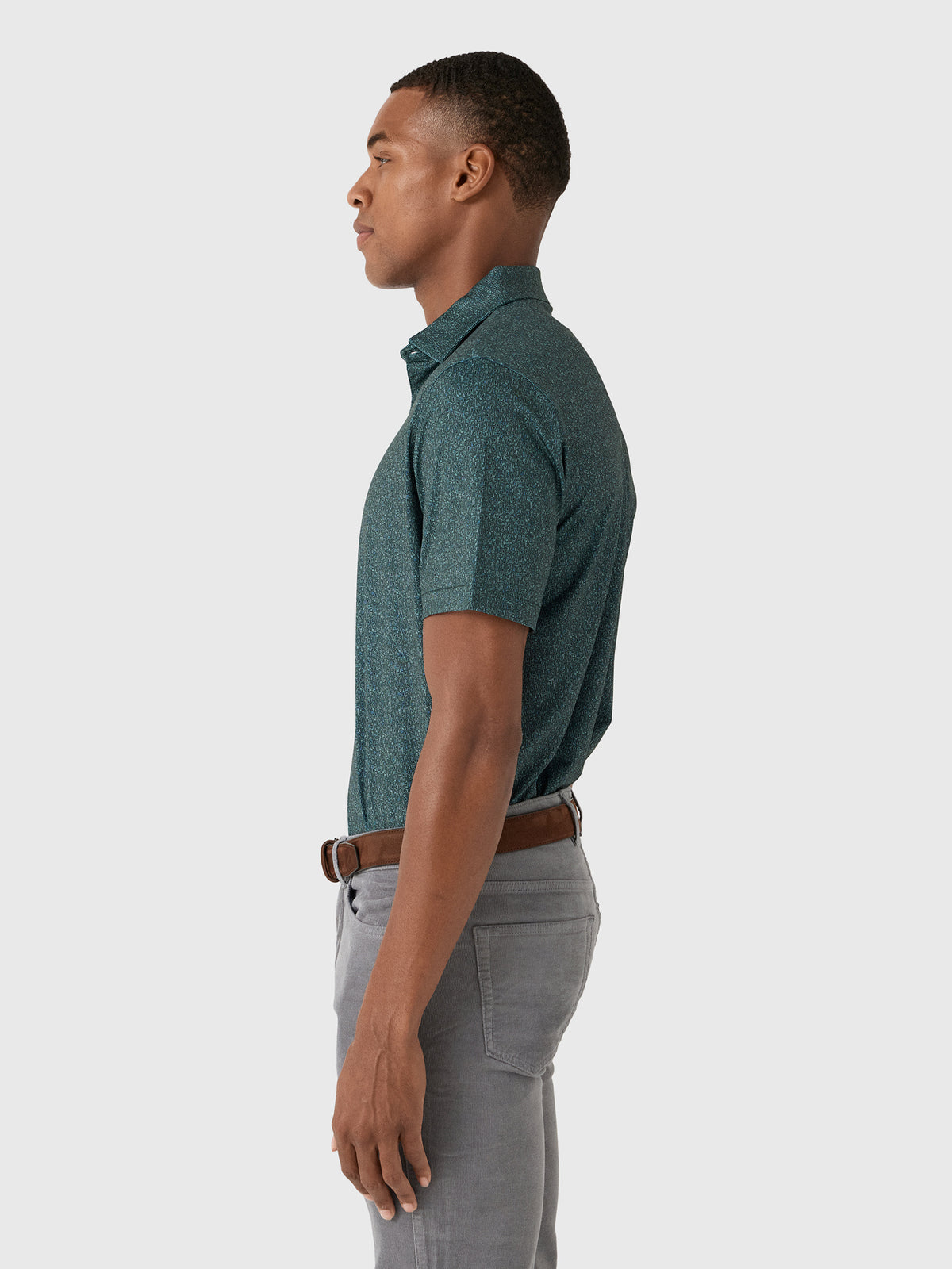 Peter Millar Crown Sport Men's Transfusion Performance Jersey Polo - Saint Bernard