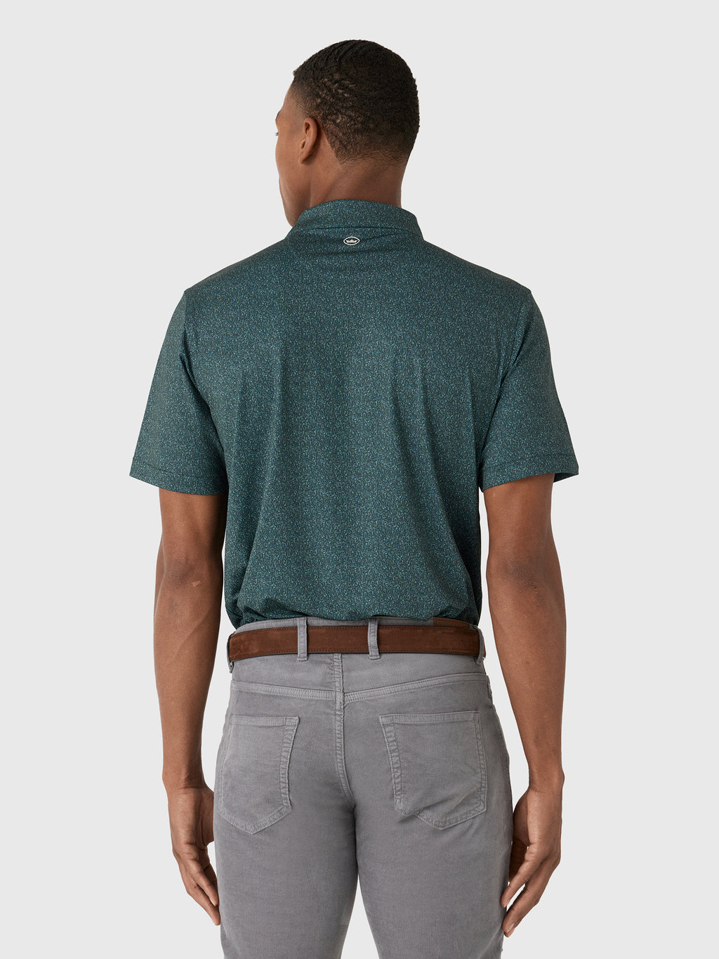 Peter Millar Crown Sport Men's Transfusion Performance Jersey Polo - Saint Bernard