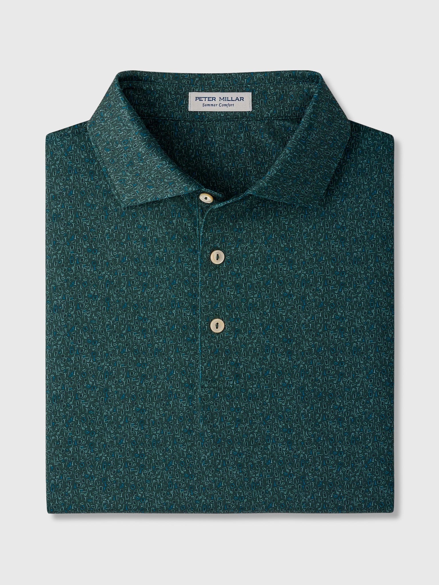 Peter Millar Crown Sport Men's Transfusion Performance Jersey Polo