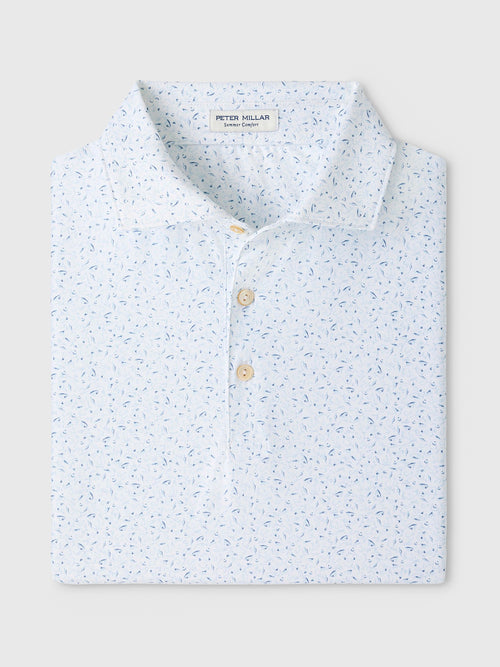 Peter Millar Crown Sport Men's On The Line Performance Jersey Polo