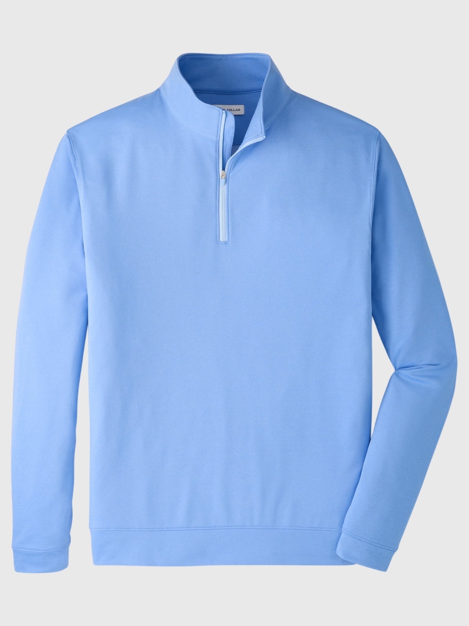 Peter Millar Crown Sport Men's Perth Mélange Performance Quarter-Zip - Saint Bernard