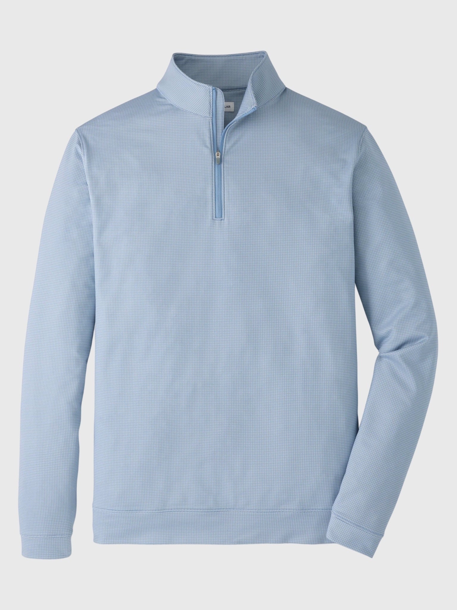 Peter Millar Crown Sport Men's Perth Basketweave Performance Quarter-Zip - Saint Bernard