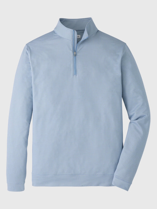Peter Millar Crown Sport Men's Perth Basketweave Performance Quarter-Zip