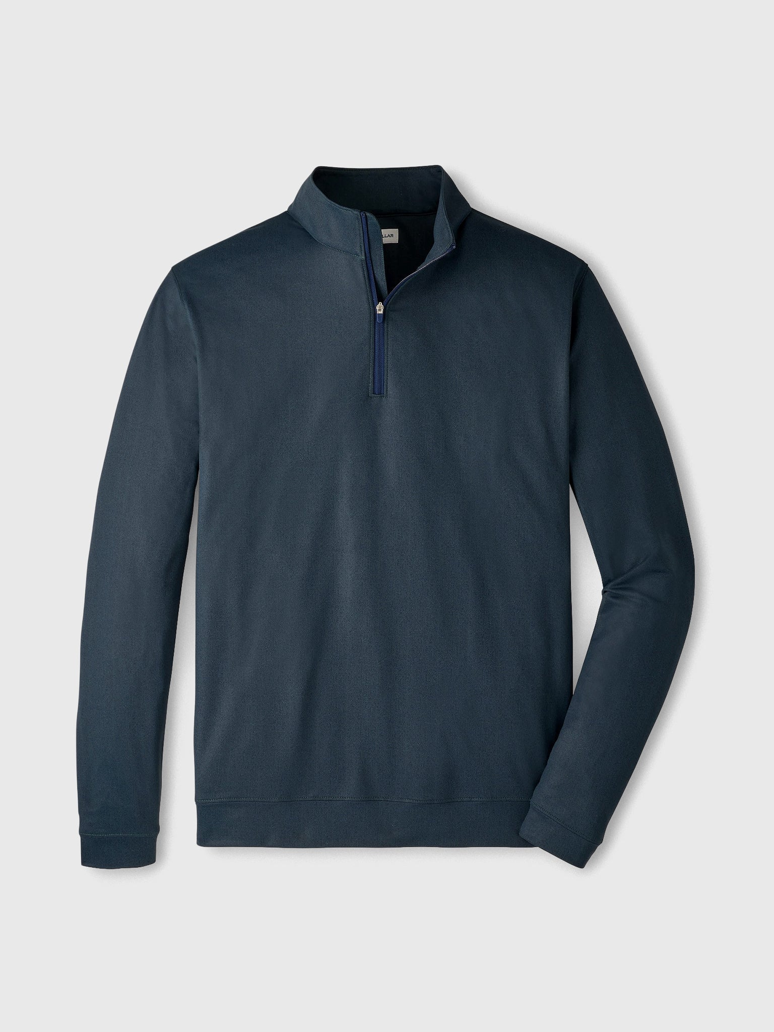 Peter Millar Crown Sport Men's Perth Herringbone Performance Quarter-Zip - Saint Bernard