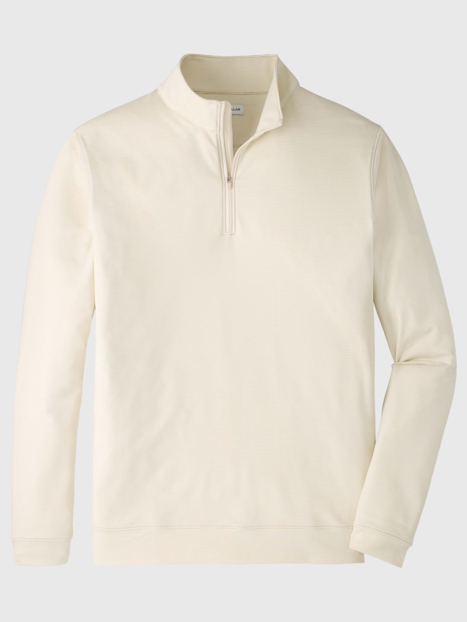 Peter Millar Crown Sport Men's Perth Sugar Stripe Performance Quarter-Zip - Saint Bernard