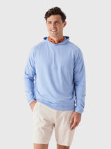 Peter Millar Crown Sport Men's Pine Performance Hoodie - Saint Bernard