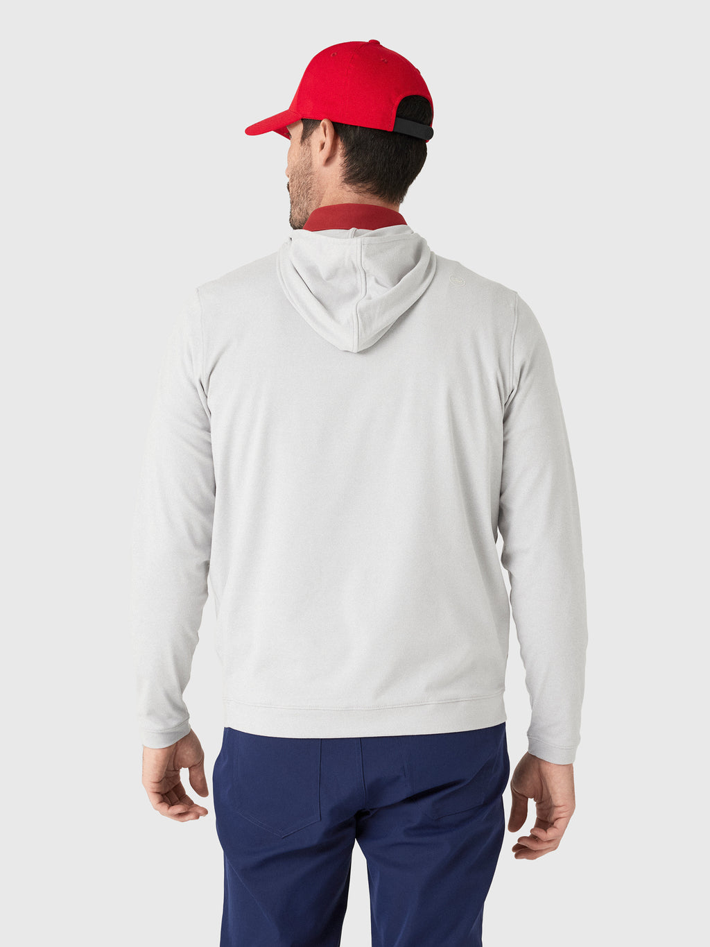 Peter Millar Crown Sport Men's Ardent Air Performance Hoodie - Saint Bernard