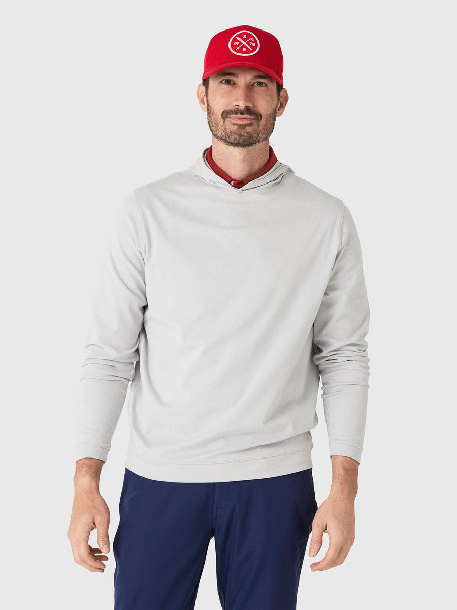 Peter Millar Crown Sport Men's Ardent Air Performance Hoodie - Saint Bernard