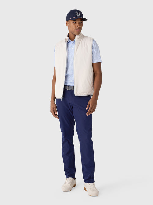 Peter Millar Crown Sport Men's Ridge Vest - Saint Bernard