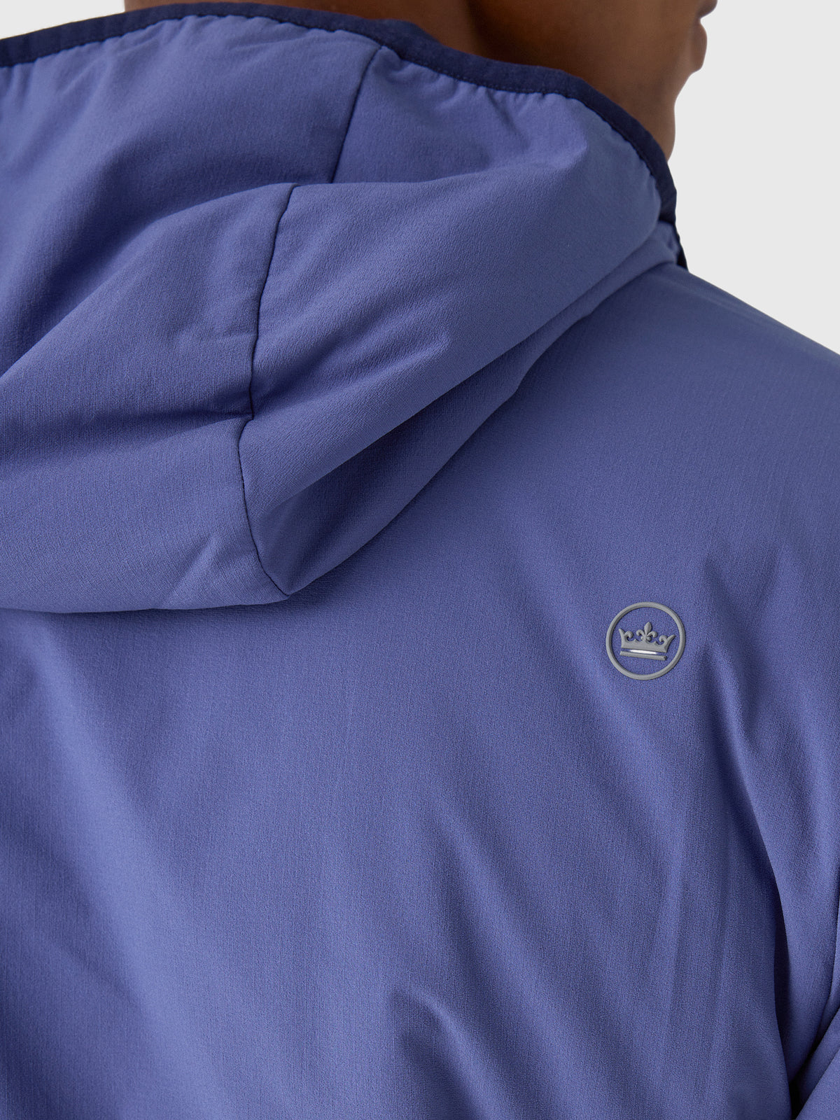 Peter Millar Crown Sport Men's Ridge Half-Zip Hoodie - Saint Bernard