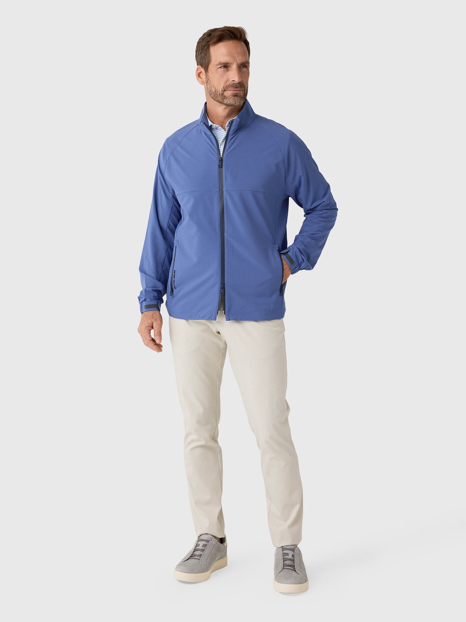 Peter Millar Crown Sport Men's Gale Jacket - Saint Bernard