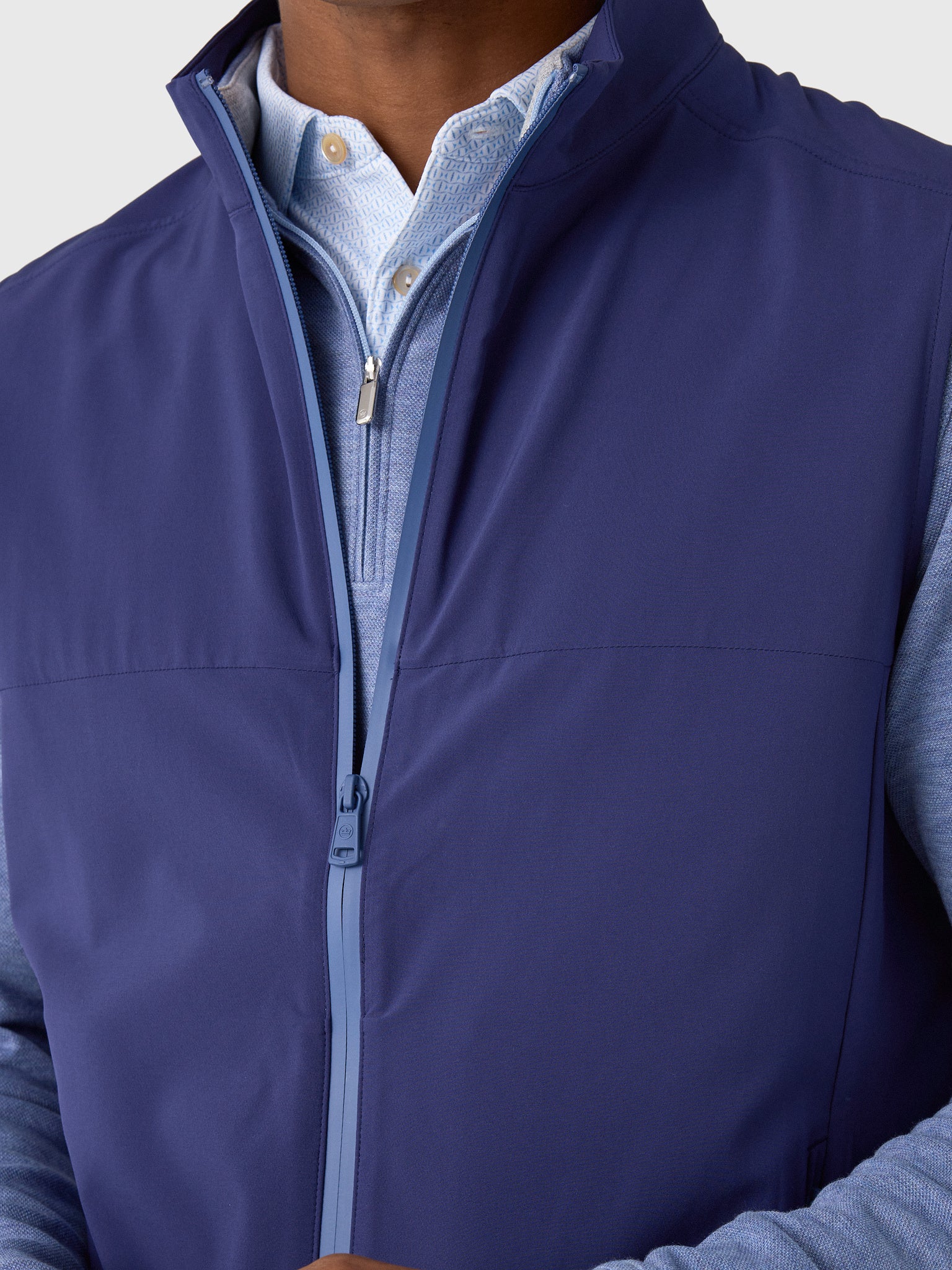 Peter Millar Crown Sport Men's Gale Vest - Saint Bernard