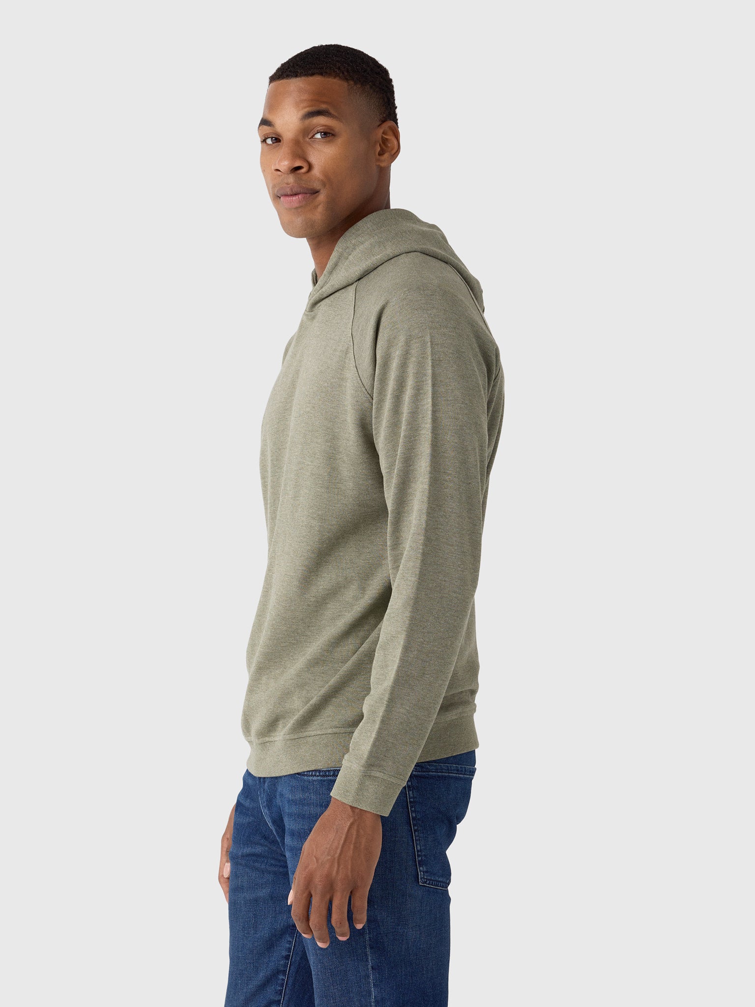Peter Millar Crown Men's Comfort Knit Hoodie - Saint Bernard