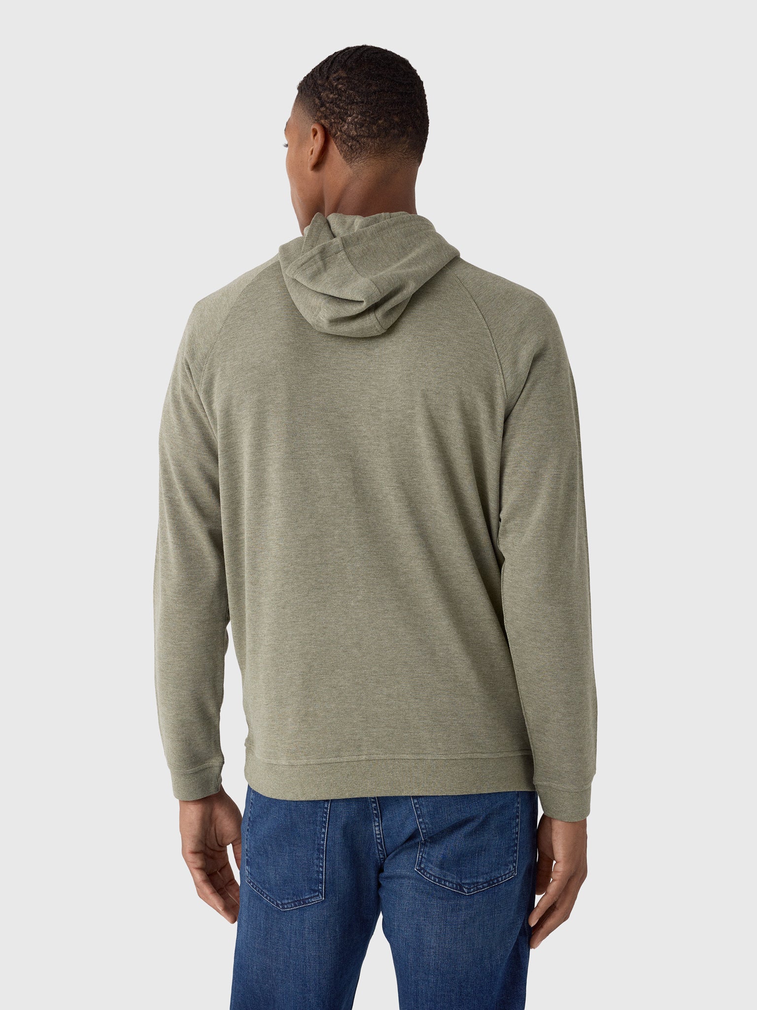 Peter Millar Crown Men's Comfort Knit Hoodie - Saint Bernard