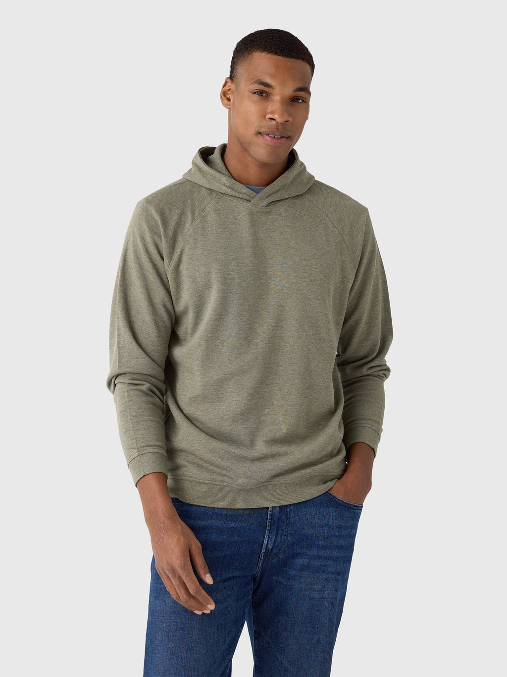 Peter Millar Crown Men's Comfort Knit Hoodie - Saint Bernard