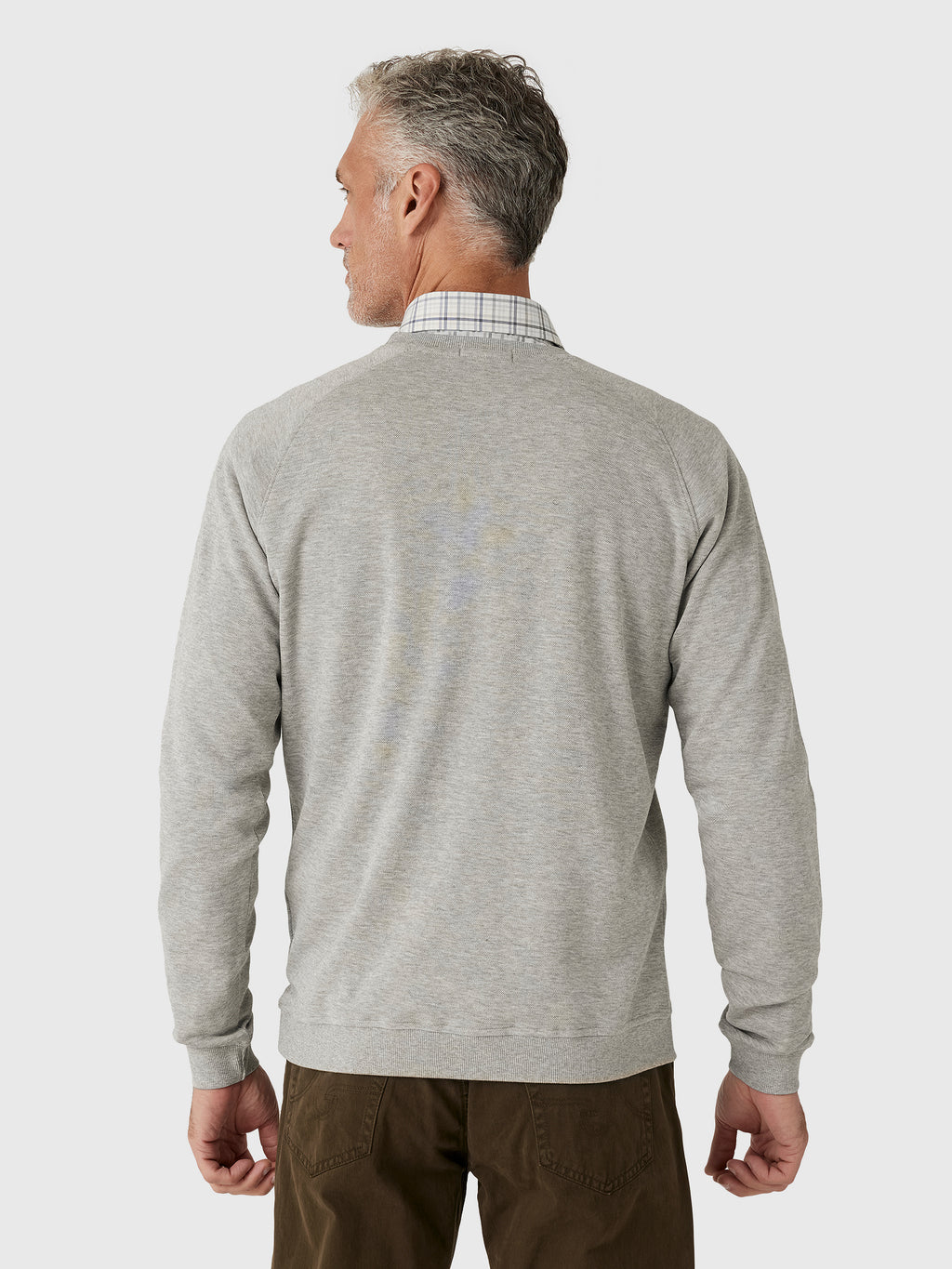 Peter Millar Crown Men's Crown Comfort Knit Crew - Saint Bernard