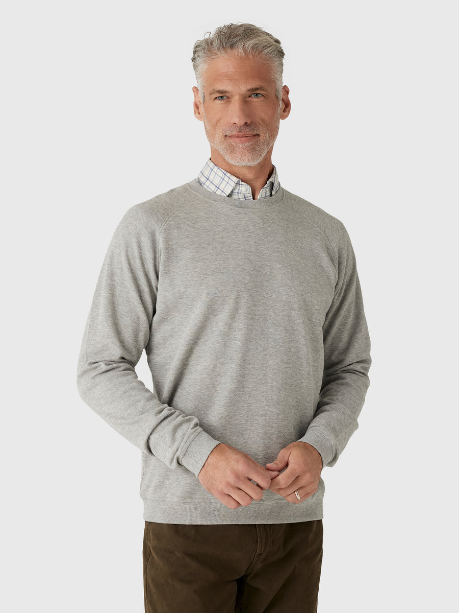 Peter Millar Crown Men's Crown Comfort Knit Crew - Saint Bernard