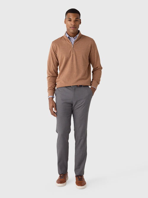 Peter Millar Crown Men's Comfort Quarter-Zip - Saint Bernard