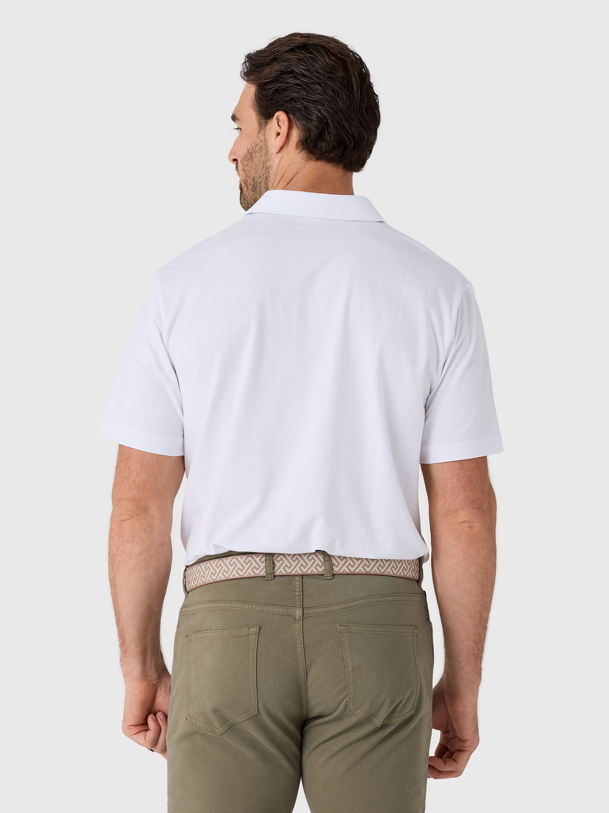 Peter Millar Crown Men's Flex Cotton Polo - Saint Bernard