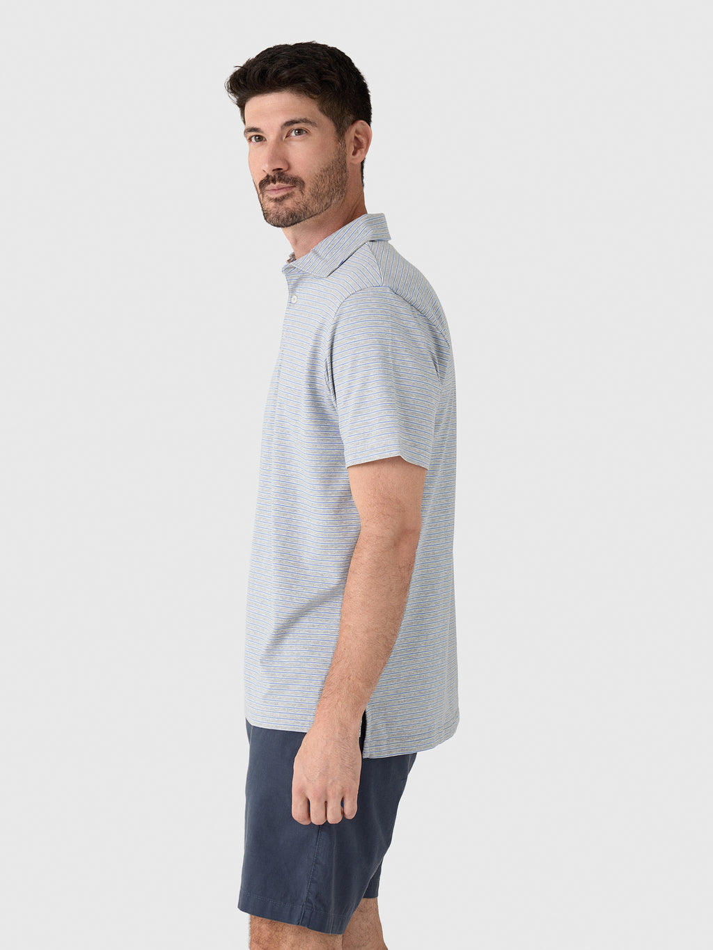 Peter Millar Crown Men's Tripp Flex Cotton Polo - Saint Bernard