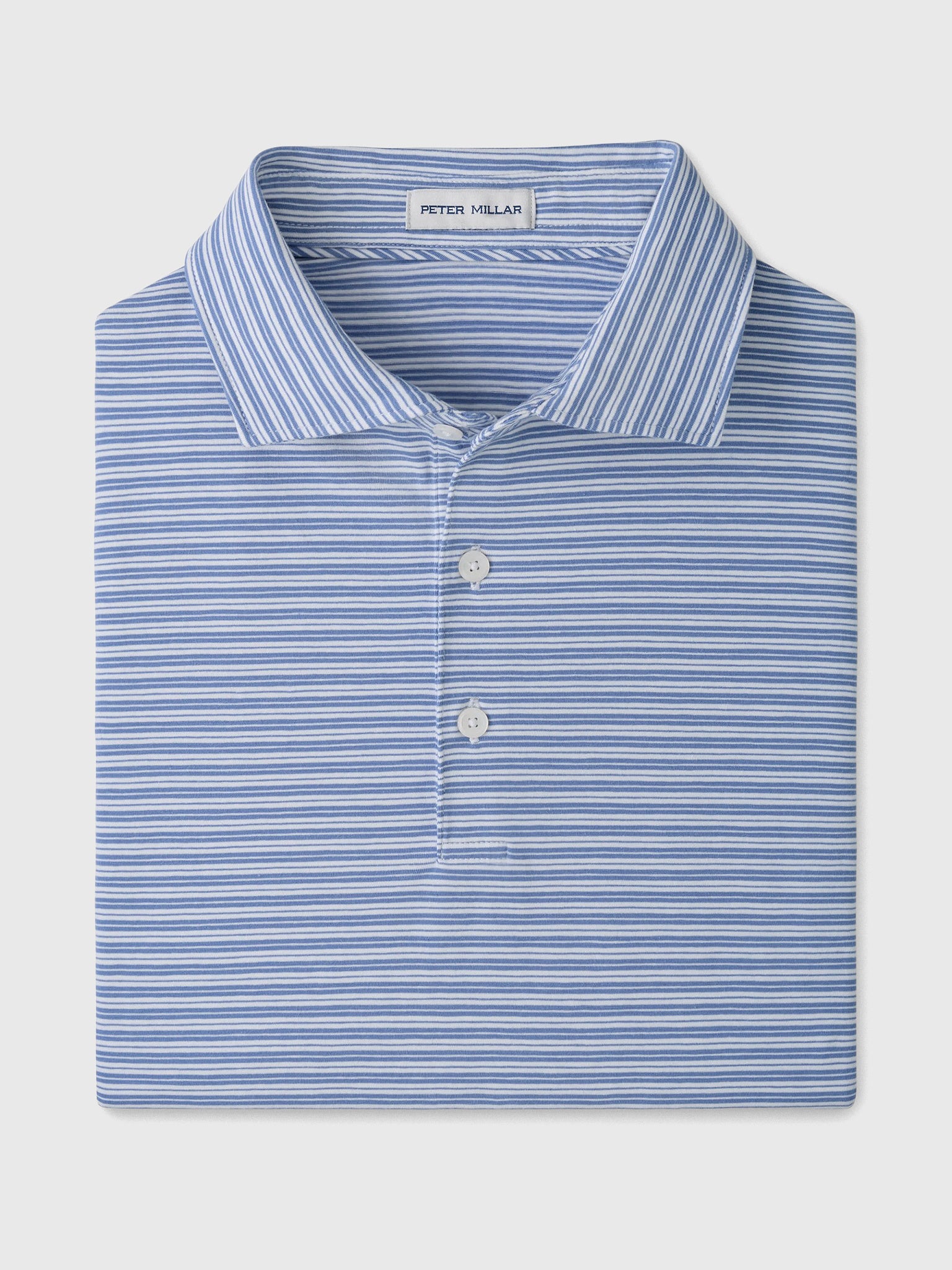 Peter Millar Crown Men's Turner Flex Cotton Polo - Saint Bernard