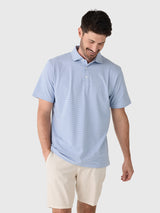 Peter Millar Crown Men's Turner Flex Cotton Polo - Saint Bernard