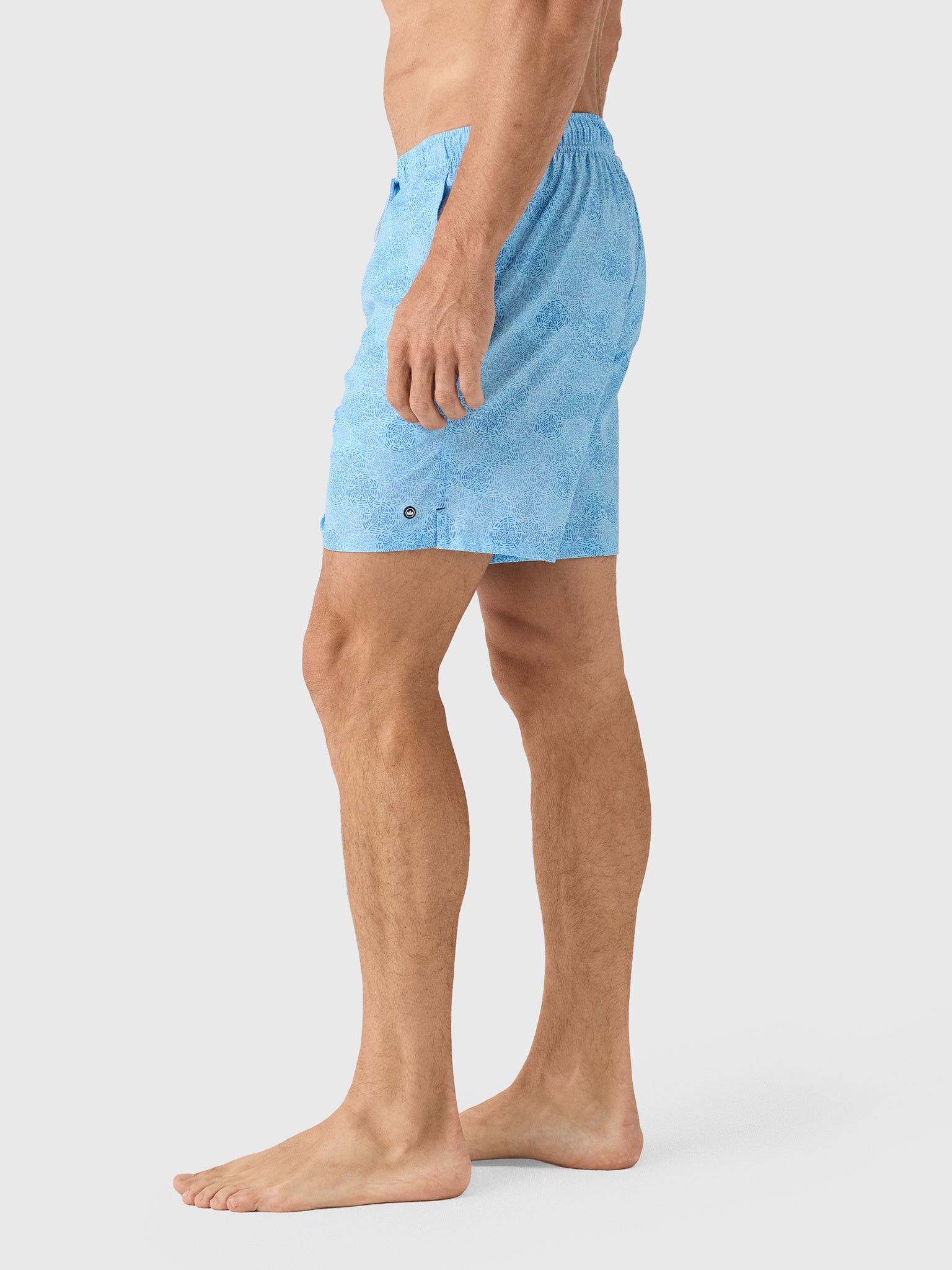 Peter Millar Crown Men's Sand Dollars Swim Trunk - Saint Bernard