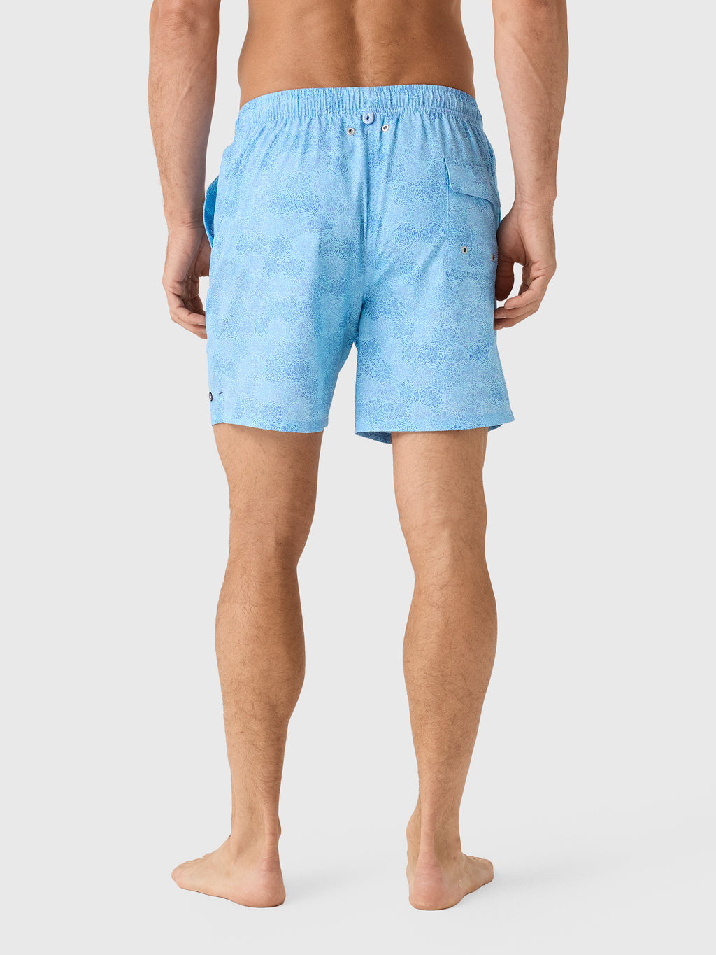 Peter Millar Crown Men's Sand Dollars Swim Trunk - Saint Bernard