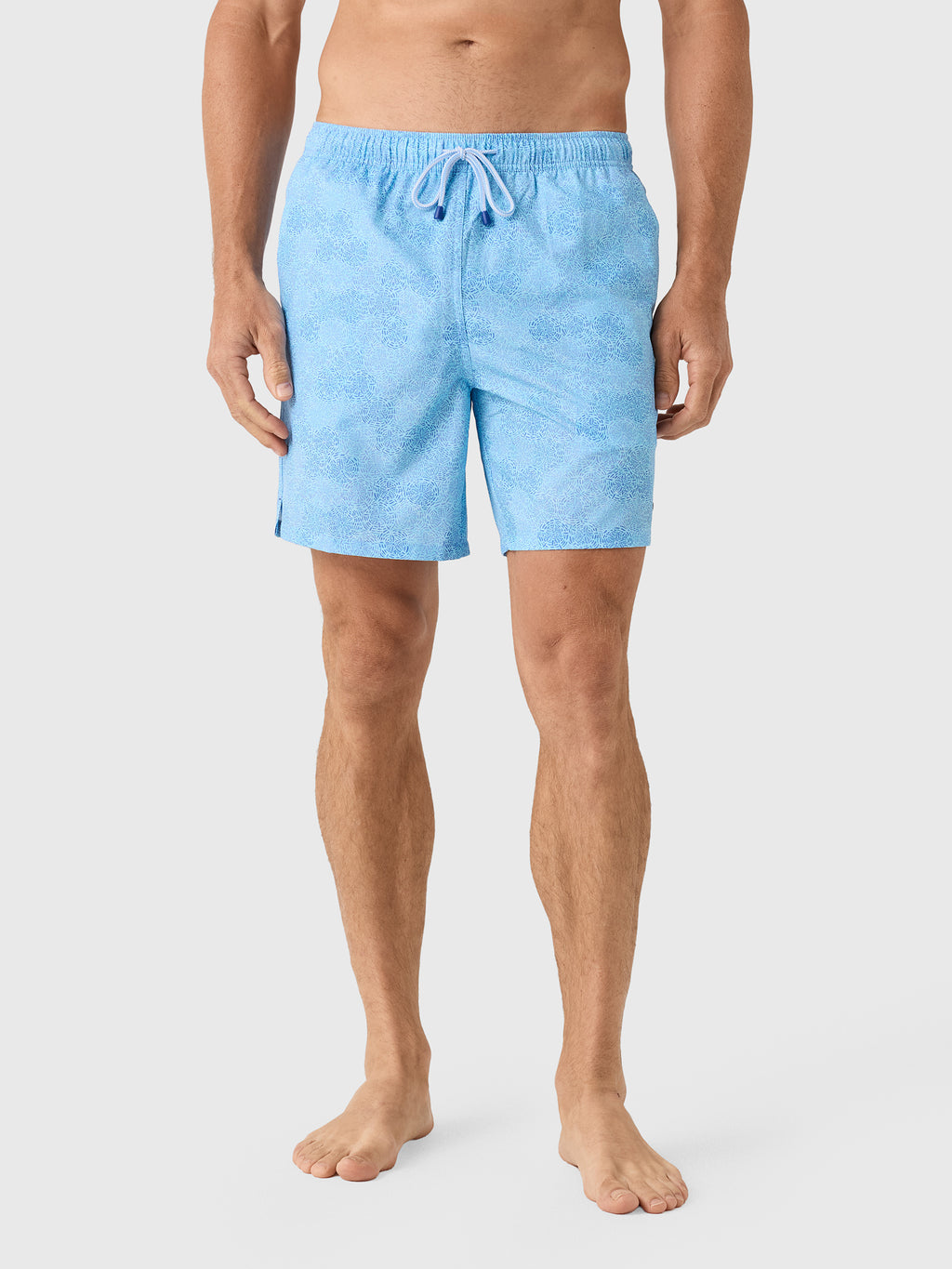 Peter Millar Crown Men's Sand Dollars Swim Trunk - Saint Bernard
