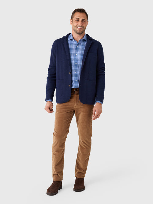 Peter Millar Crown Men's Carson Sweater Blazer - Saint Bernard
