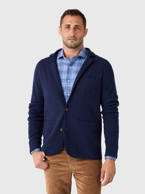 Peter Millar Crown Men's Carson Sweater Blazer - Saint Bernard