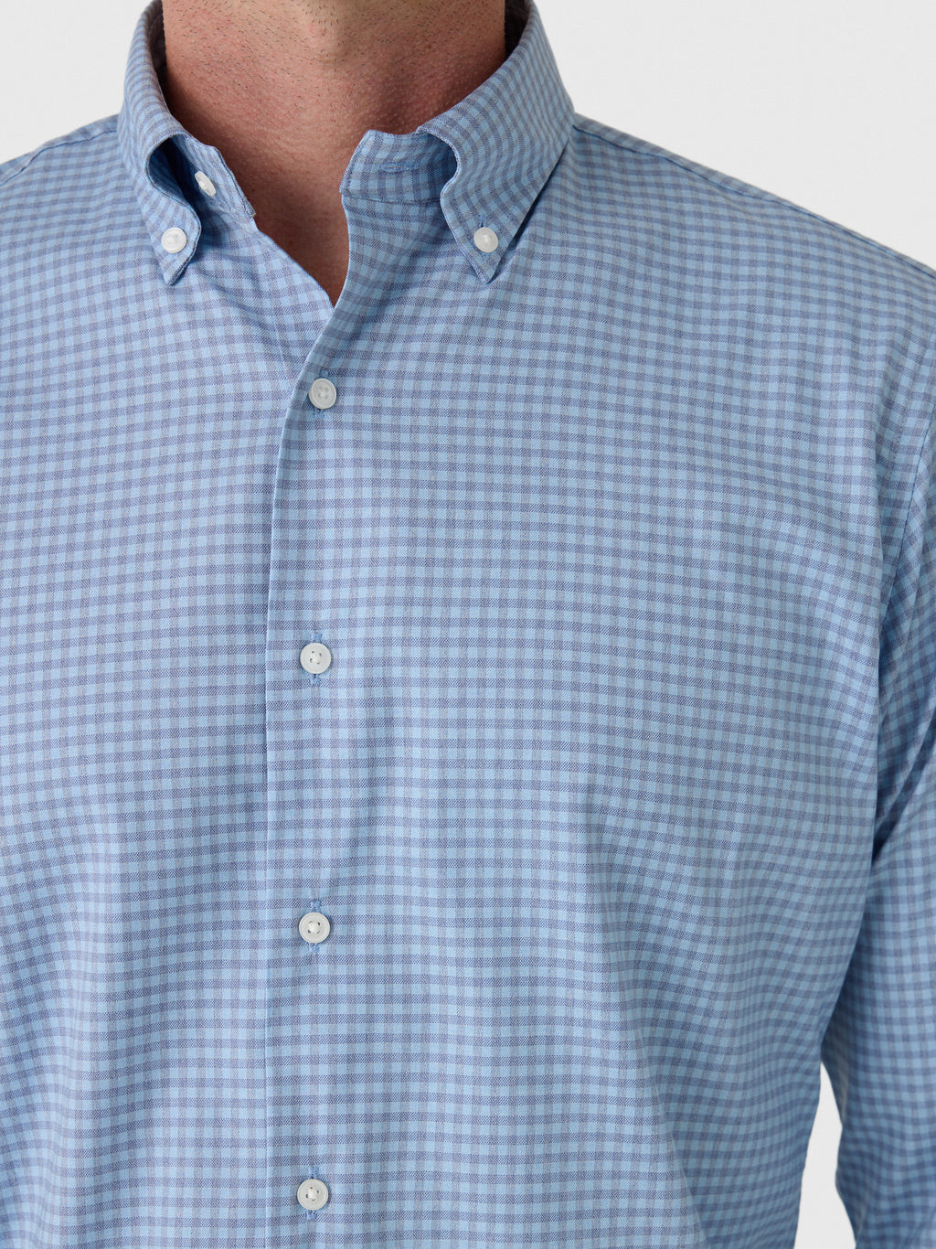Peter Millar Crown Men's Liam Crown Soft Twill Sport Shirt - Saint Bernard