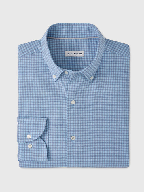 Peter Millar Crown Men's Liam Crown Soft Twill Sport Shirt