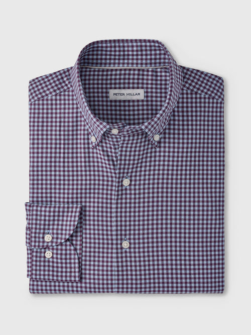 Peter Millar Crown Men's Liam Crown Soft Twill Sport Shirt