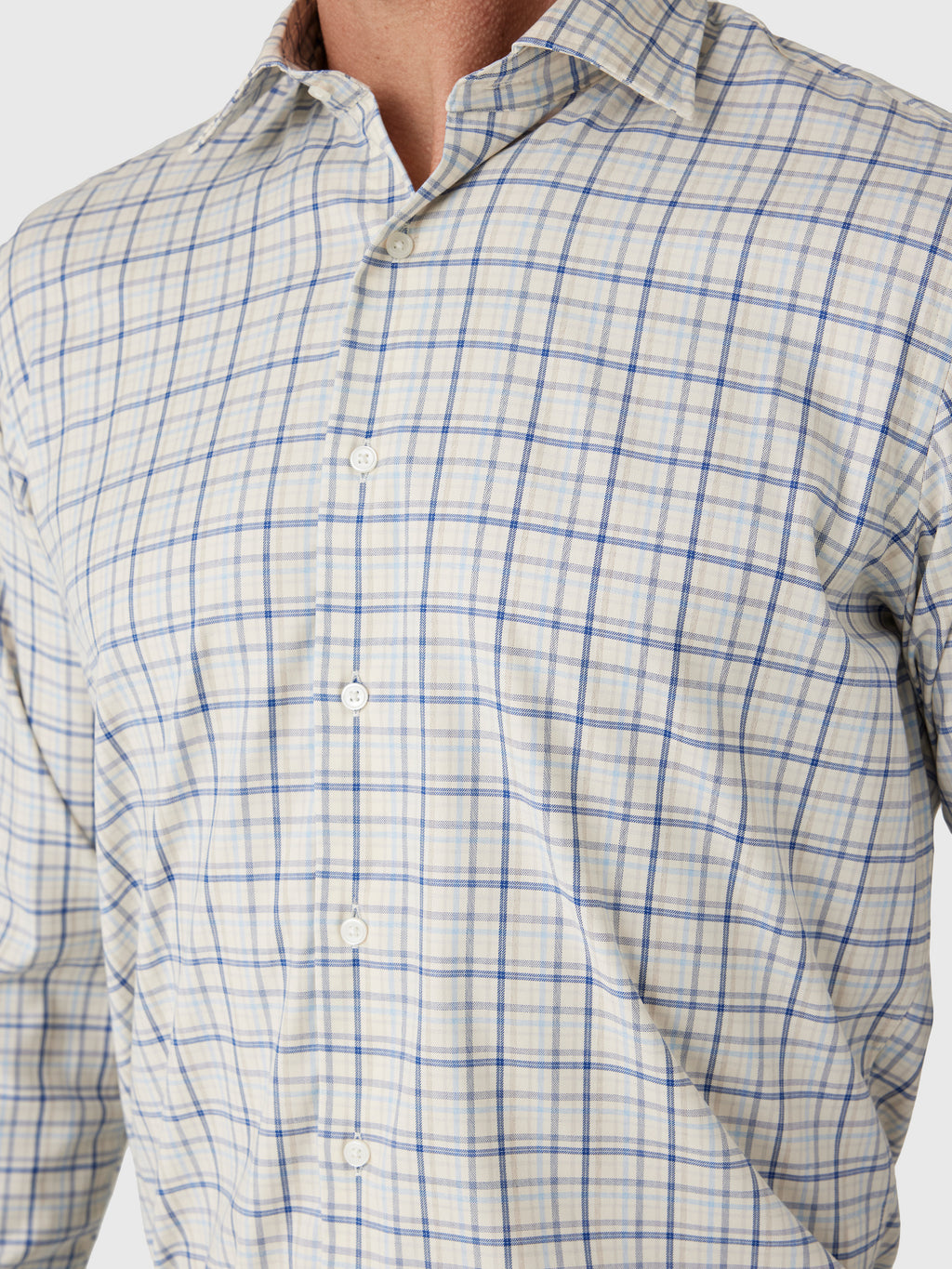 Peter Millar Crown Men's Wyatt Crown Soft Twill Sport Shirt - Saint Bernard