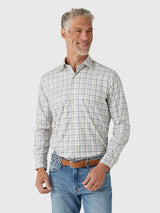 Peter Millar Crown Men's Wyatt Crown Soft Twill Sport Shirt - Saint Bernard
